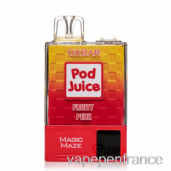 Oxbar Magic Maze Pro 10000 Pebz Fruité Jetable - Stylo Vape à Jus Pod